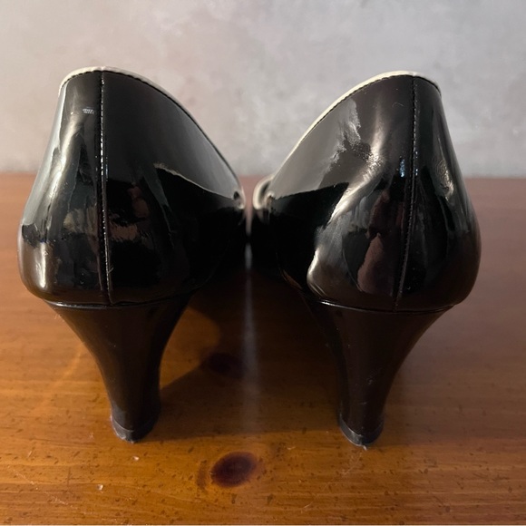 Etienne Aigner Patent Leather Wedges - Picture 3 of 3